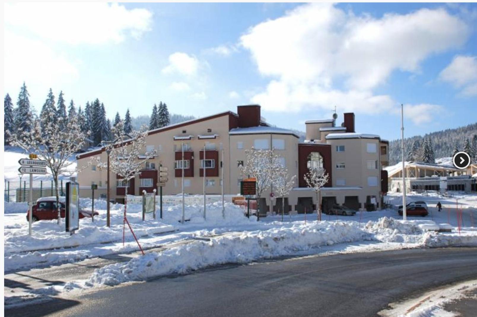 La Serre - Centre Du Village - Depart Des Pistes De Fond Et Skibus A 50M Prémanon 외부 사진